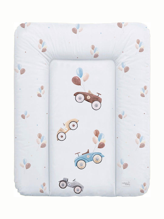 Ceba Baby Μαλακή Αλλαξιέρα Retro Cars Πολύχρωμο 50x70cm
