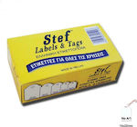 Stef Labels 100 Ετικέτες Κρεμαστές 22x14mm