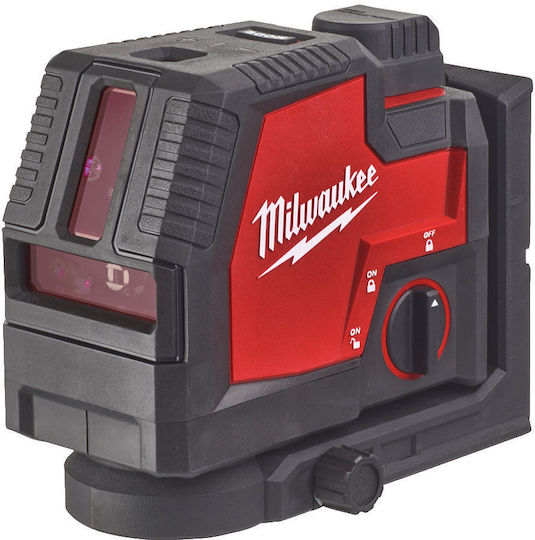 Milwaukee L4 CLLP-301C Selbstnivellierend Linear Laser-Wasserwaage Grüner Strahl mit Arbeitsbereich 30m
