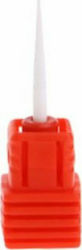 Nail Drill Ceramic Bit with Needle Head Red