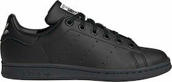 Adidas Stan Smith J Kids Sneakers with Laces Core Black / Cloud White
