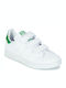 Adidas Kids Sneakers Stan Smith CF with Scratch Cloud White / Green