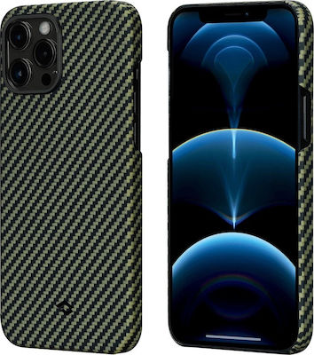 Pitaka MagEZ Case Synthetic Back Cover Black (iPhone 12 Pro Max)