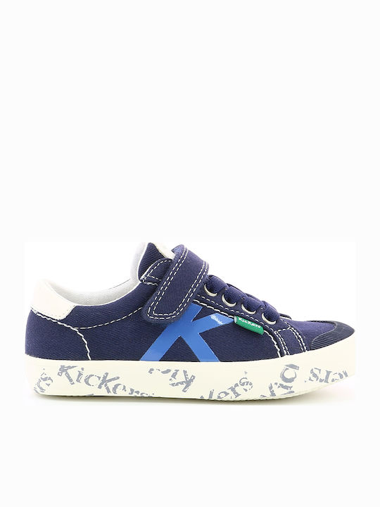 Gody Παιδικά Sneakers με Σκρατς Μπλε