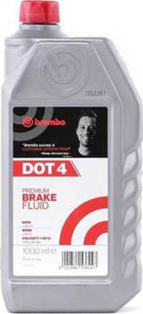 Brembo Dot 4 Bremsflüssigkeit DOT 4 Bremsflüssigkeit 1000ml