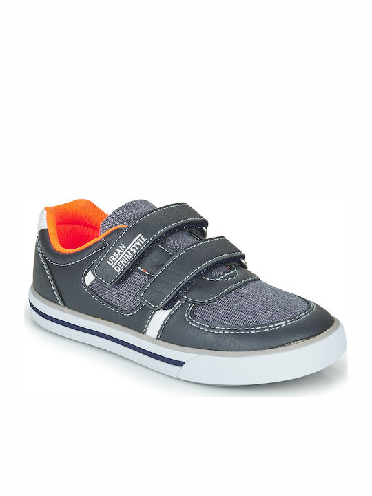 Frederic Παιδικά Sneakers με Σκρατς Γκρι