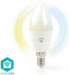 Nedis Smart LED 4.5W E14 Ρυθμιζόμενο Λευκό Nedis Smart LED 4.5W E14 Ρυθμιζόμενο Λευκό