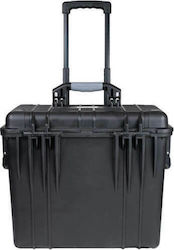 Poseidon Camera Suitcase in Black Color