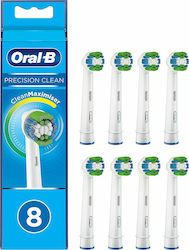 Oral-B Precision Clean CleanMaximiser Electric Toothbrush Replacement Heads XXL Pack EB20RB 8pcs