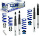 JOM Blueline Set Suspensii Reducerea 4buc pentru Mercedes-Benz Clasa C / Clasa CLK / Clasa E