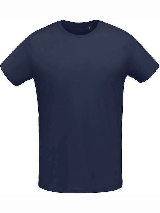 Sol's Martin Ανδρικό Διαφημιστικό T-shirt Κοντομάνικο French Navy