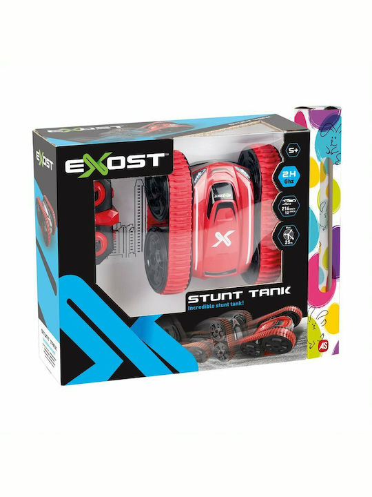 Stunt Tank Τηλεκατευθυνόμενο Αυτοκίνητο Κόκκινο Exost
