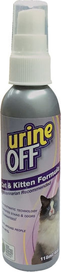 Urine Off Urine Off Cat & Kitten Hard Surface Spray για Καθαρισμό Ούρων Σκύλου 118ml