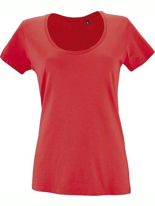 Sol's Metropolitan Women's Short Sleeve Promotional T-Shirt Hibiscus