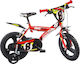 Dino Bikes Pro Cross 14" Kids Bicycle BMX Red