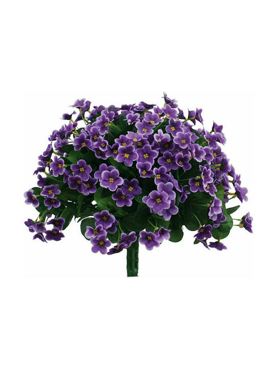 Bouquet of Artificial Flowers Purple 38cm Marhome