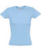 Sol's Γυναικείο Διαφημιστικό T-shirt Κοντομάνικο Sky Blue