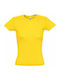 Sol's Miss Women's Short Sleeve Promotional T-Shirt Yellow