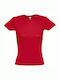 Sol's Miss Werbe-T-Shirt in Rot Farbe