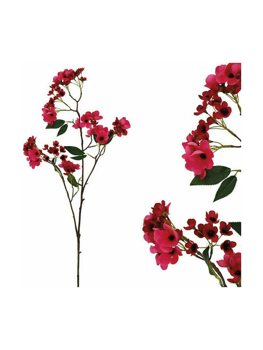 Marhome Artificial Decorative Branch Κυδώνι Fuchsia 100cm 1pcs