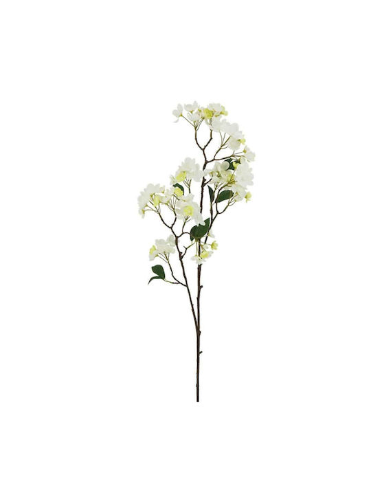 Marhome Artificial Decorative Branch Κυδώνι White 100cm 1pcs