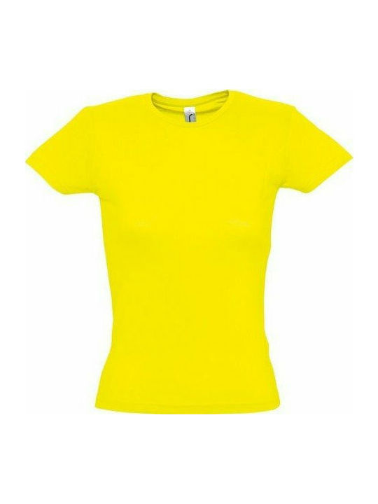 Sol's Miss Werbe-T-Shirt Lemon