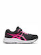 Gt 1000 10 Ps Kids Sports Shoes Running with Hoop & Loop Closure Black