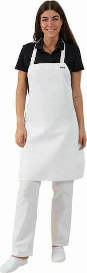 Axon Apron Full Body Bakery White