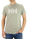 Helly Hansen Active Men's Short Sleeve T-shirt Gray