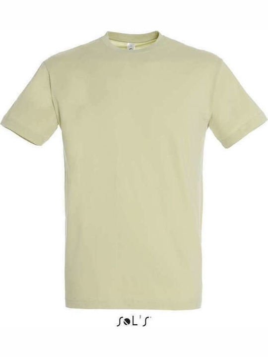 Sol's Regent Ανδρικό Διαφημιστικό T-shirt Κοντομάνικο Sage Green