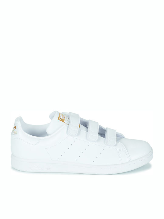Adidas Stan Smith Sneakers Cloud White / Gold M...
