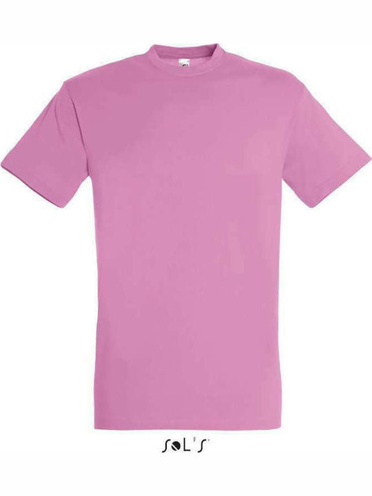 Sol's Regent Ανδρικό Διαφημιστικό T-shirt Κοντομάνικο Orchid Pink