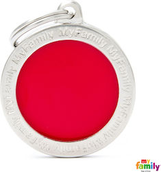 My Family Classic Big Circle Identificator Câin...