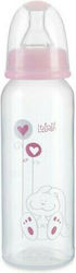 Lulabi Plastikflasche Gegen Koliken mit Silikonsauger für 4+ Monate Pink 240ml 1Stück