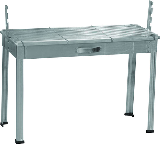 Lianos Simple Assembly With Grill Galvanized Charcoal Grill 60cmx30cm