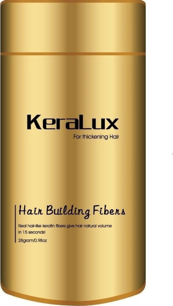 Ulady KeraLux Hair Building Fibers Μαύρο 28gr Skroutz.gr