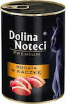 Dolina Noteci Premium Храна за мокри котешки хранилки за възрастни котки с Може да с Патица 400гр 1бр