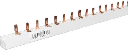 Adeleq Busbar Electrical Panel Three-phase Insulated 63A (1m) 20-413