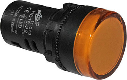 Adeleq LED Ενδεικτική Λυχνία 230V Πορτοκαλί 1τμχ 11-013