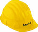 Kapriol Construction Site Helmet of PVC Yellow 28501