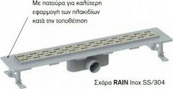 Κολοσσός Ανοξείδωτο Κανάλι Δαπέδου Ασημί Κολοσσός Ανοξείδωτο Κανάλι Δαπέδου Ασημί