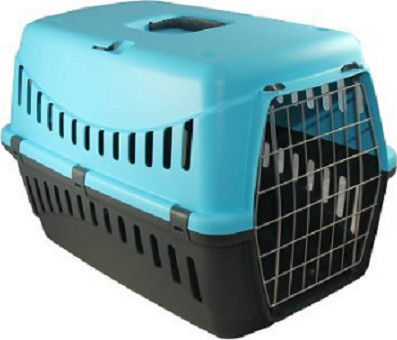 Pet Camelot Gipsy Κλουβί Μεταφοράς Σκύλου Μπλε 46x31x32cm