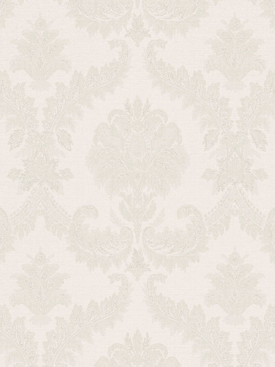 Wallpaper Damaschi Vinyl Ecru L1005xW53cm