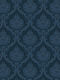 Wallpaper Damaschi Vinyl Blue L1005xW53cm