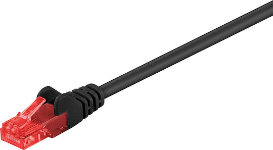 Goobay U/UTP Cat.6 (Gigabit) Network Cable Ethernet 1.5m Black