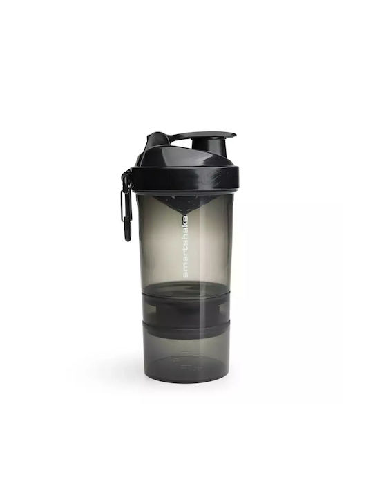 SmartShake Original2Go Shaker Πρωτεΐνης 600ml Πλαστικό Μαύρο