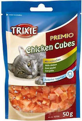 Trixie Chicken Cubes Chicken / Cheese Snacks Κυβάκια Κοτόπουλου for Adult Cats 50gr