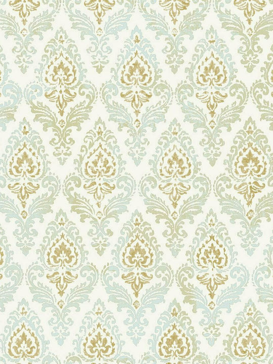 Wallpaper Damaschi Vinyl Beige L1005xW53cm