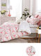 Mc Decor Sheet Sets Queen 240x270cm. 2137 Pink 4pcs