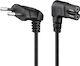 Goobay Euro - IEC C7 Kabel 5m Schwarz (97355)